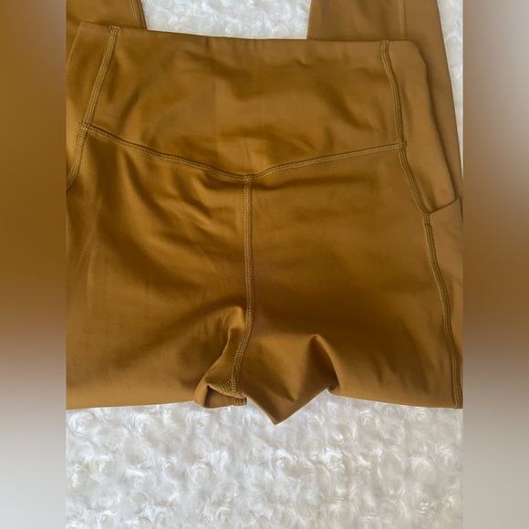 Girlfriend Collective chartreuse yoga leggings size medium - Picture 10 of 13